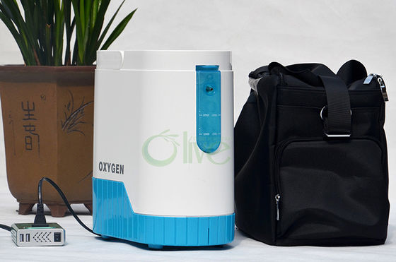 Lansia Continuous Flow Portable Oxygen Concentrator, Generator Oksigen Seluler Ringan